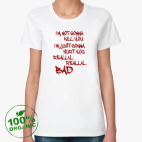 Женская футболка органик