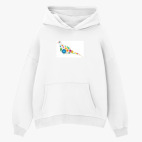 Толстовка худи оверсайз