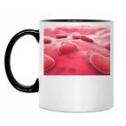 Кружка двухцветная