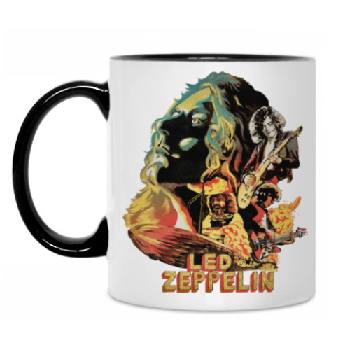 Кружка Led Zeppelin хард-рок группа