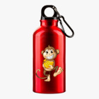 Металлическая бутылка 400 мл UV-DTF