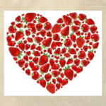 Клубничное сердечко