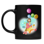 Кружка цветная UV-DTF