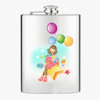 Фляжка стальная