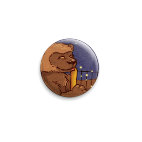 Значок 25мм с принтом  Ахма