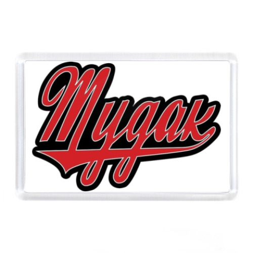 Магнит с принтом  MDK