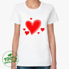 Женская футболка органик