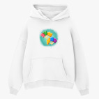 Толстовка худи оверсайз