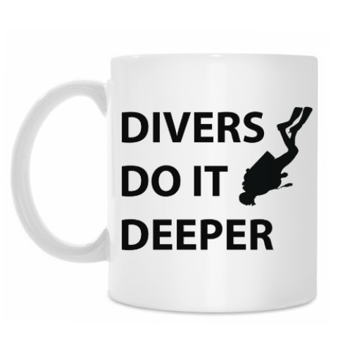 Кружка Divers Do It Deeper