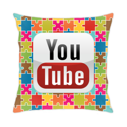 Подушка YouTube