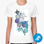 Женская спортивная футболка