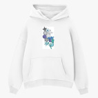 Толстовка худи оверсайз