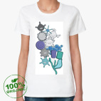 Женская футболка органик