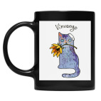 Кружка цветная UV-DTF