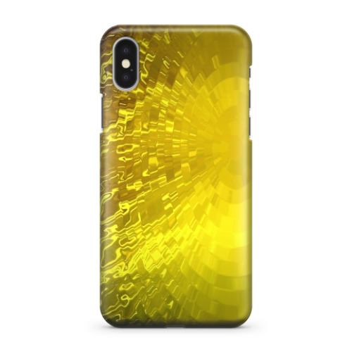 Чехол для iPhone X 'Золотая вода'
