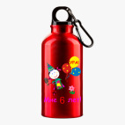 Металлическая бутылка 400 мл UV-DTF