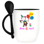 Кружка с ложкой