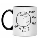 Кружка двухцветная