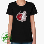 Женская футболка органик