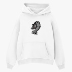 Толстовка худи оверсайз