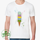 Мужская футболка органик