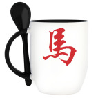 Кружка с ложкой