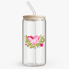 Банка с бамбуковой крышкой