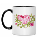 Кружка двухцветная