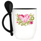 Кружка с ложкой