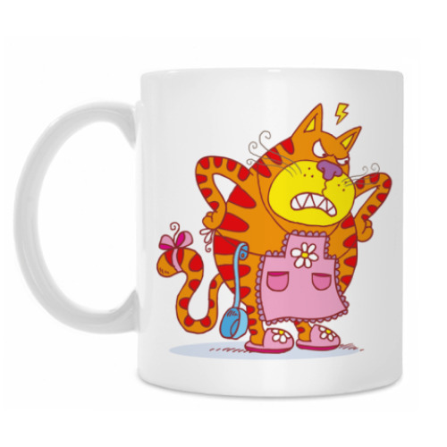 Кружка 'Коты с ноутом'