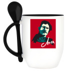 Кружка с ложкой