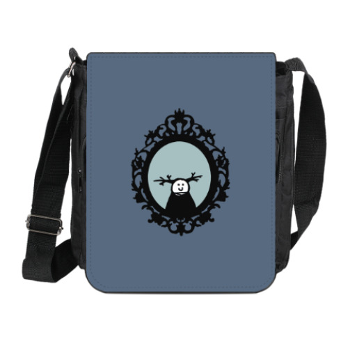 Сумка на плечо (мини-планшет) с принтом Dear Deer