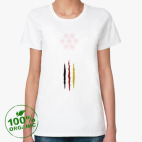 Женская футболка органик