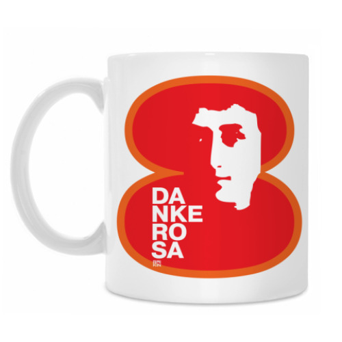 Кружка с принтом Danke Rosa 8 марта