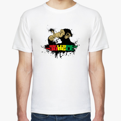 Футболка с принтом Welcome to the Jungle