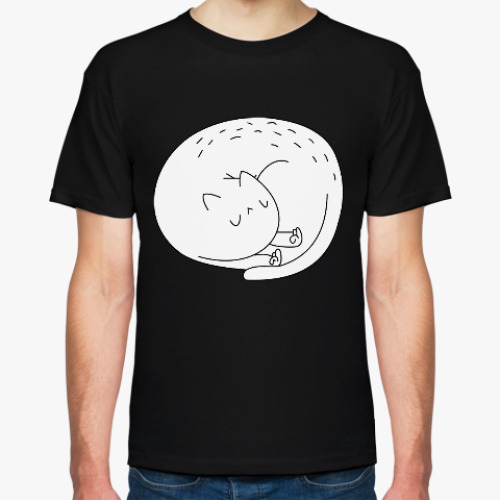 Футболка с принтом Cat - RIPNDIP