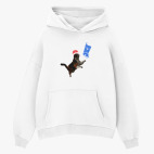 Толстовка худи оверсайз