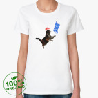 Женская футболка органик