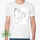 Мужская футболка органик