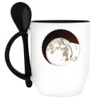 Кружка с ложкой