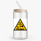 Банка с бамбуковой крышкой