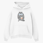 Толстовка худи оверсайз