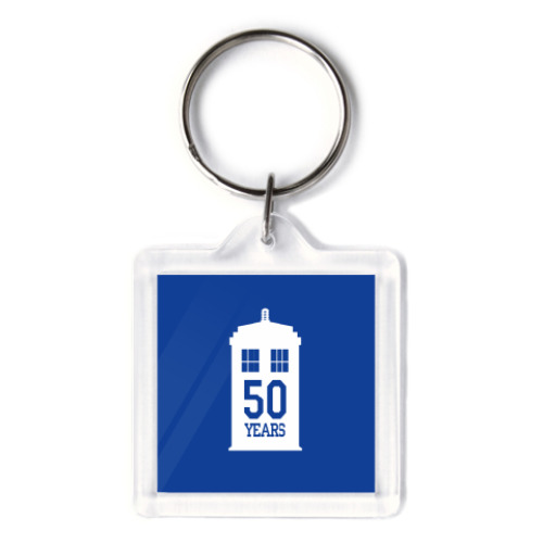 Брелок с принтом Doctor Who