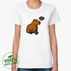 Женская футболка органик