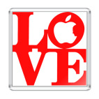 Магнит акриловый 6,5 x 6,5 см