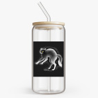 Банка с бамбуковой крышкой