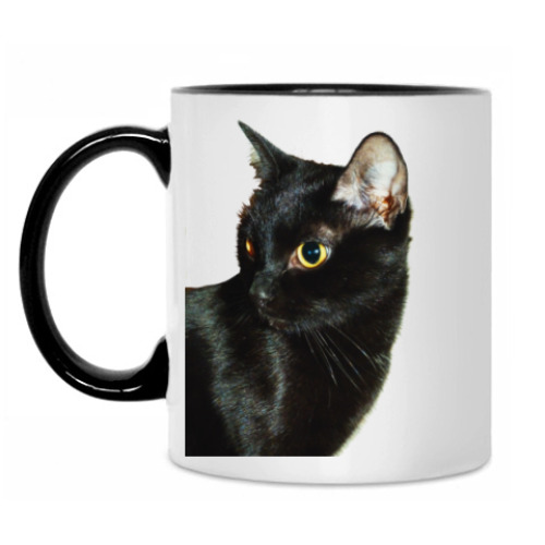 Кружка Чёрная кошка