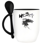 Кружка с ложкой