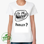 Женская футболка органик