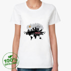 Женская футболка органик